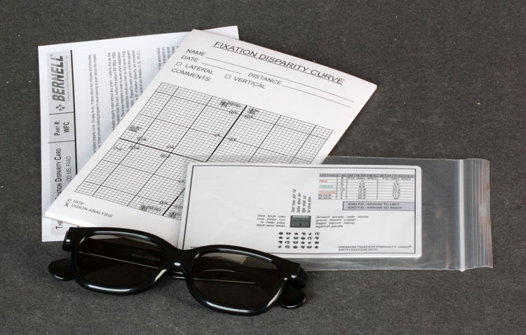[버넬] 웨슨주시시차카드 (Wesson Fixation Disparity Card Includes Goggle) - WFC