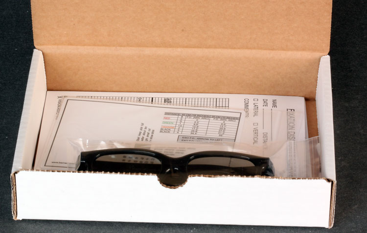 [버넬] 웨슨주시시차카드 (Wesson Fixation Disparity Card Includes Goggle) - WFC
