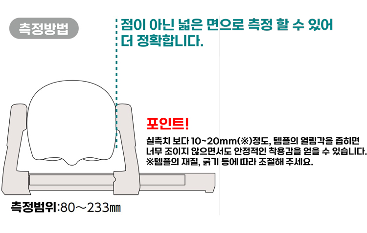 [니시무라] 얼굴폭 측정기 (NO.703)