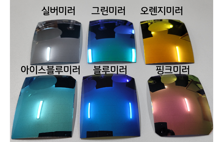 TAC편광미러렌즈 (4커브)(1.1T)