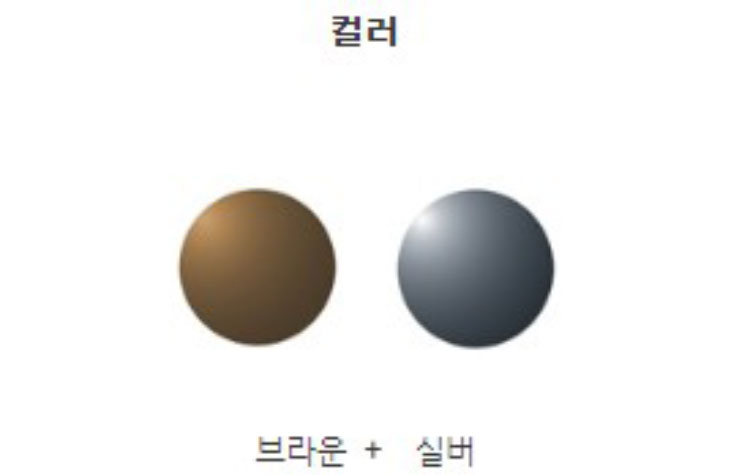[시저플립 렌즈] MB12_Sliver 미러브라운/실버(반미러)(일본산)(1조)