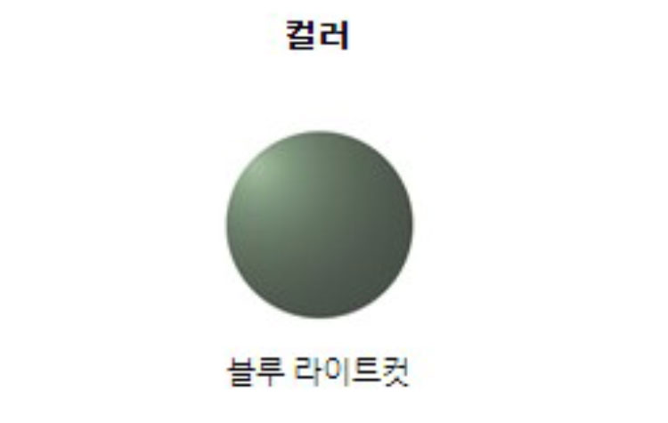 [시저플립 렌즈] CY40 블루라이트컷 (0.8T)(일본산)(1조)