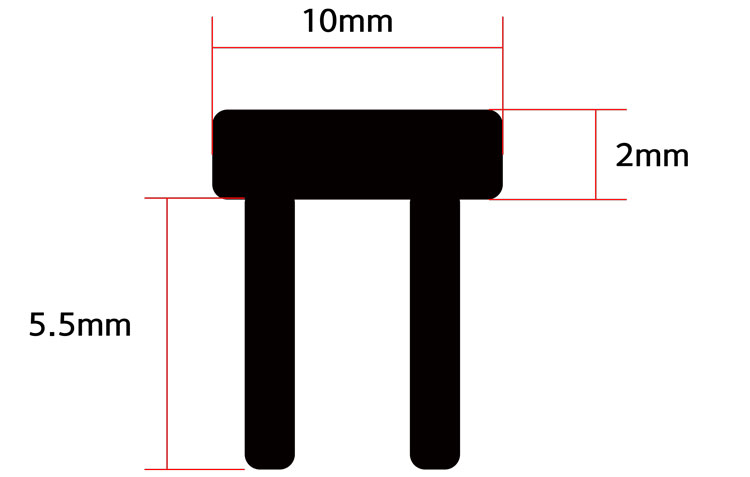 [시저플립] 소켓 5.5mm 화이트 (1개 가격)