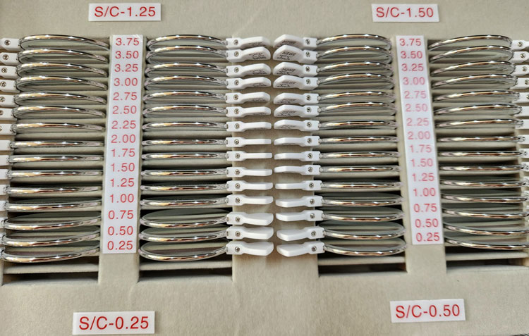 멀티코팅 난시검안렌즈세트 (TJS-240) [S- 0.25 ~ S-3.75D (C-0.25D ~ C-2.00D)]