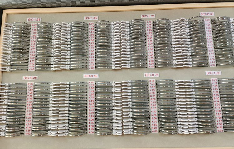 멀티코팅 난시검안렌즈세트 (TJS-272)[S- 4.00 ~ S-8.00D (C-0.25D ~ C-2.00D)]