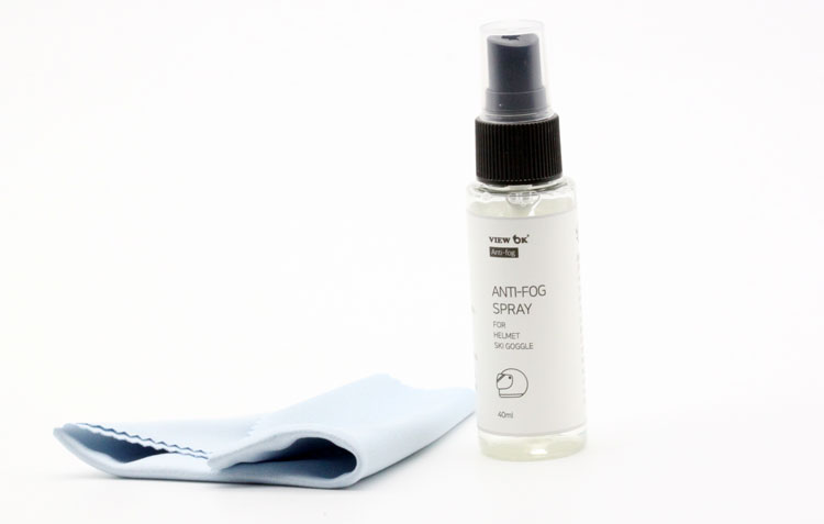 [안티포그] 뷰오케이 오토바이헬멧,스키,고글,보안경 전용 김서림방지제 40ml